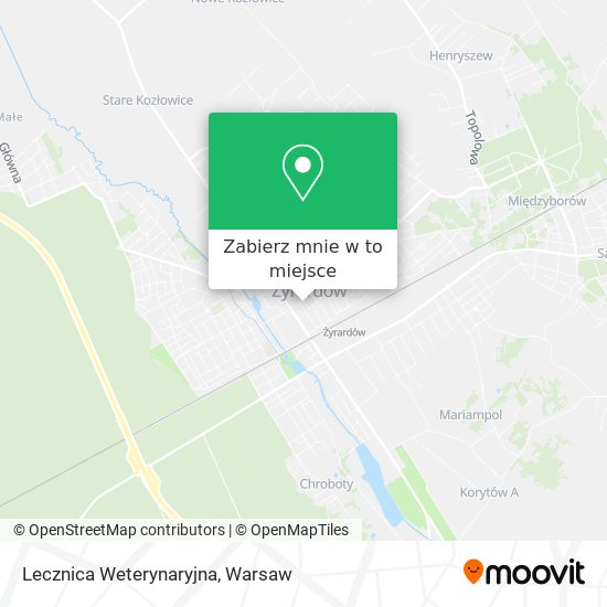 Mapa Lecznica Weterynaryjna