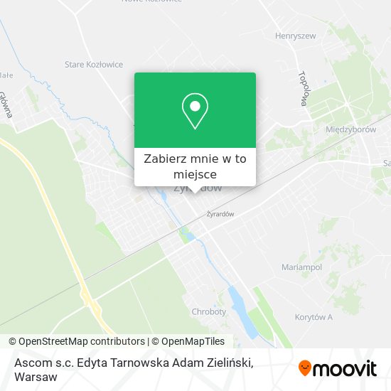 Mapa Ascom s.c. Edyta Tarnowska Adam Zieliński