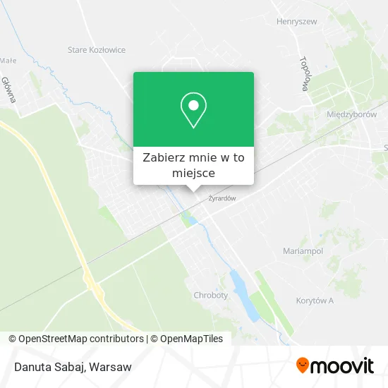 Mapa Danuta Sabaj
