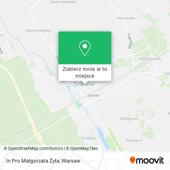 Mapa In Pro Małgorzata Żyła