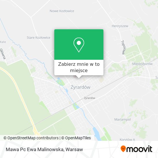 Mapa Mawa Pc Ewa Malinowska