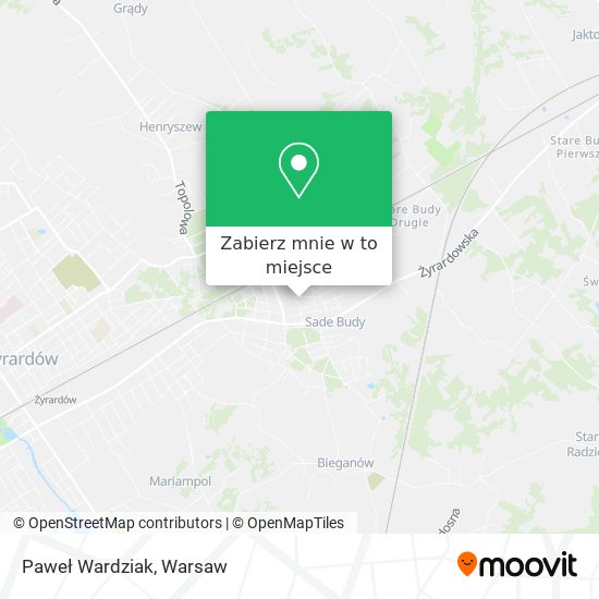 Mapa Paweł Wardziak