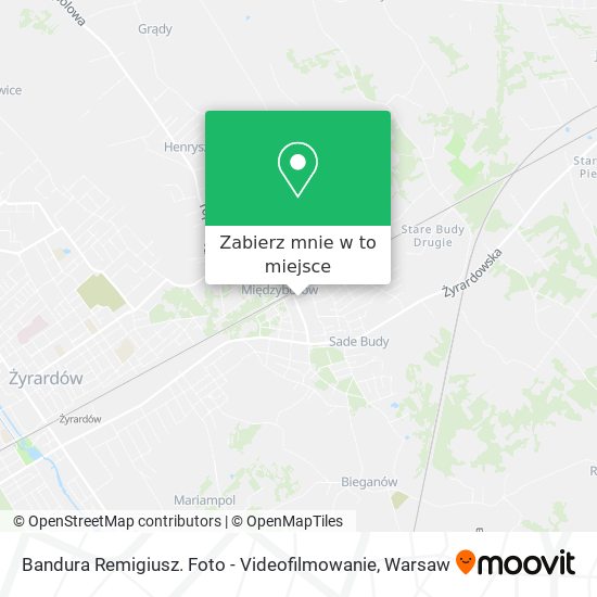 Mapa Bandura Remigiusz. Foto - Videofilmowanie