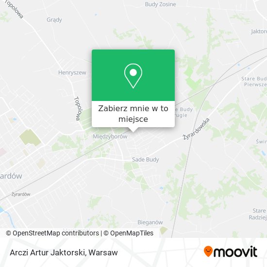 Mapa Arczi Artur Jaktorski