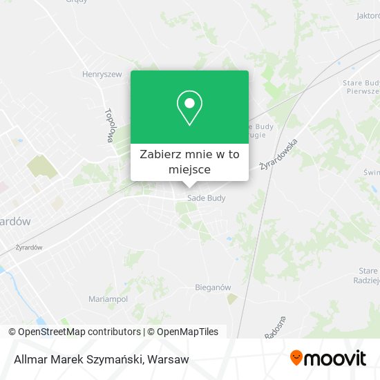 Mapa Allmar Marek Szymański