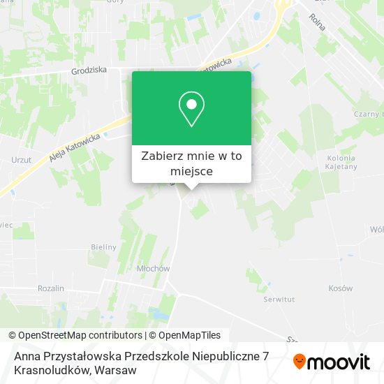 Mapa Anna Przystałowska Przedszkole Niepubliczne 7 Krasnoludków