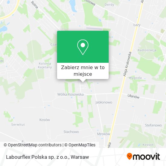 Mapa Labourflex Polska sp. z o.o.