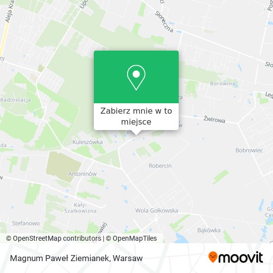 Mapa Magnum Paweł Ziemianek