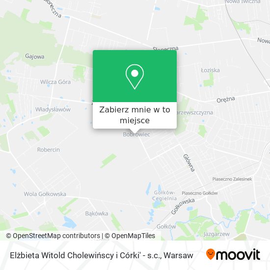 Mapa Elżbieta Witold Cholewińscy i Córki' - s.c.