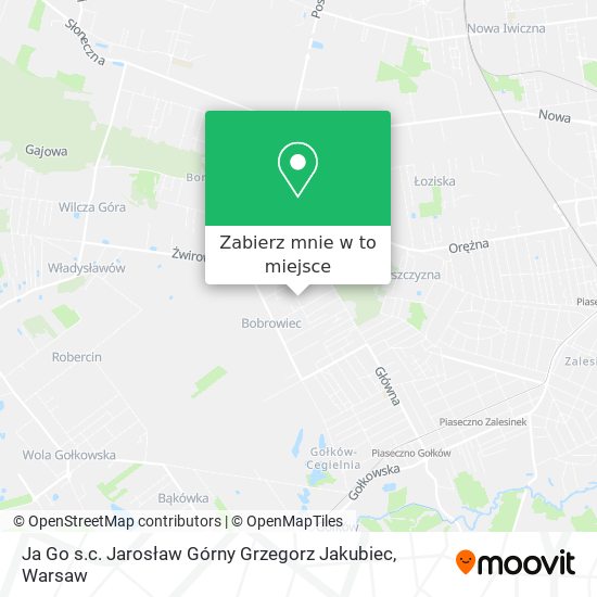 Mapa Ja Go s.c. Jarosław Górny Grzegorz Jakubiec