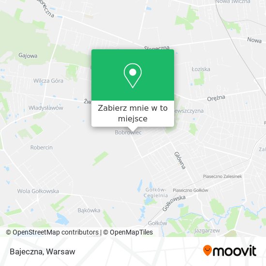 Mapa Bajeczna