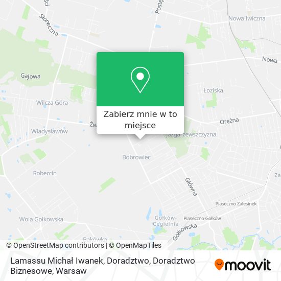 Mapa Lamassu Michał Iwanek, Doradztwo, Doradztwo Biznesowe