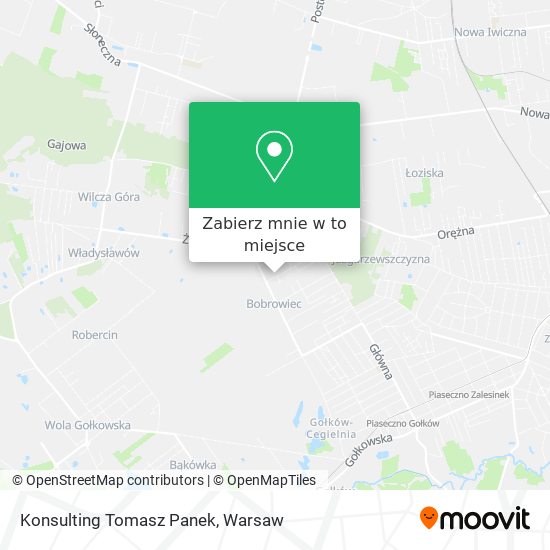 Mapa Konsulting Tomasz Panek