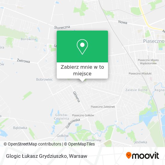 Mapa Glogic Łukasz Grydziuszko