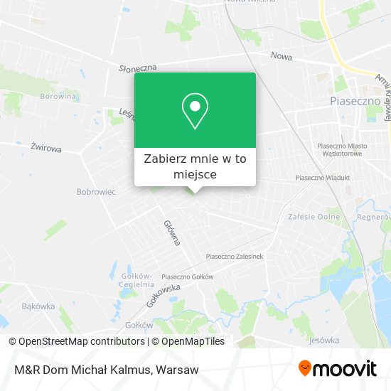 Mapa M&R Dom Michał Kalmus