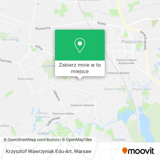 Mapa Krzysztof Wawrzyniak Edu-Art