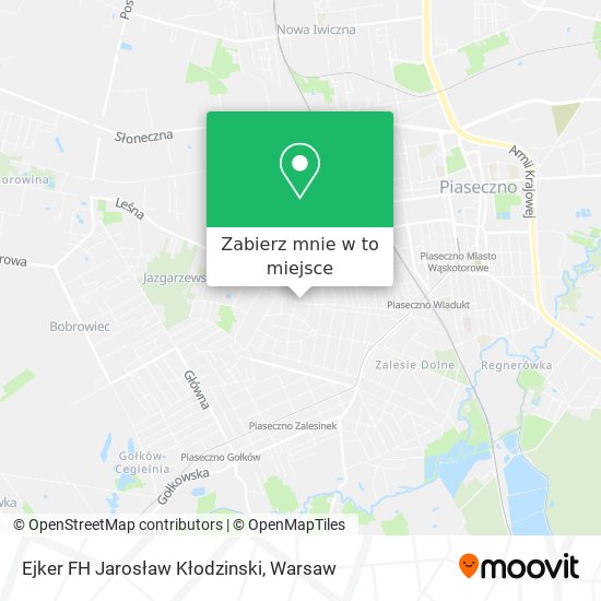 Mapa Ejker FH Jarosław Kłodzinski