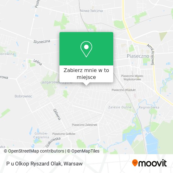 Mapa P u Olkop Ryszard Olak