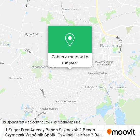 Mapa 1 Sugar Free Agency Benon Szymczak 2 Benon Szymczak Wspólnik Spółki Cywilnej Hairfree 3 Be