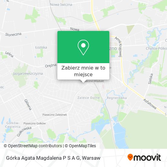 Mapa Górka Agata Magdalena P S A G