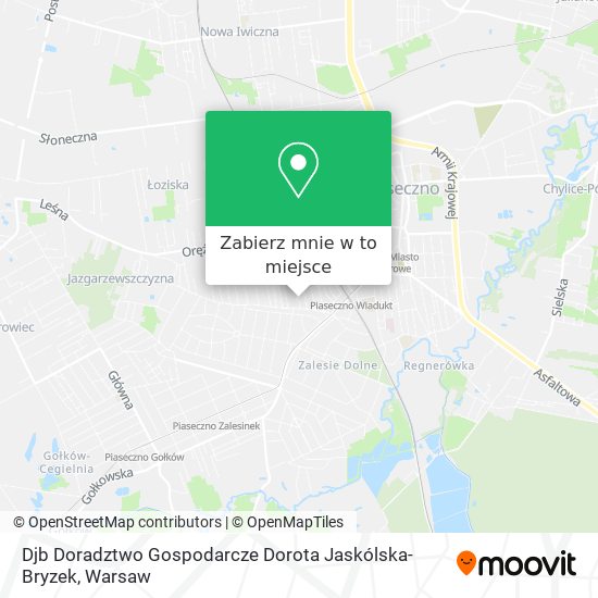 Mapa Djb Doradztwo Gospodarcze Dorota Jaskólska-Bryzek