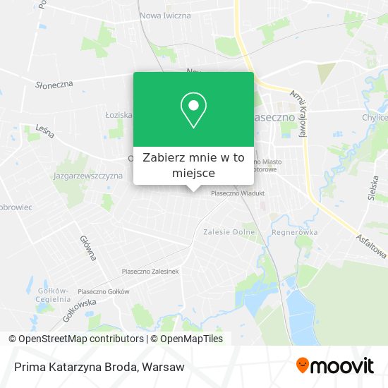 Mapa Prima Katarzyna Broda