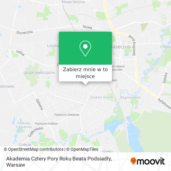 Mapa Akademia Cztery Pory Roku Beata Podsiadły