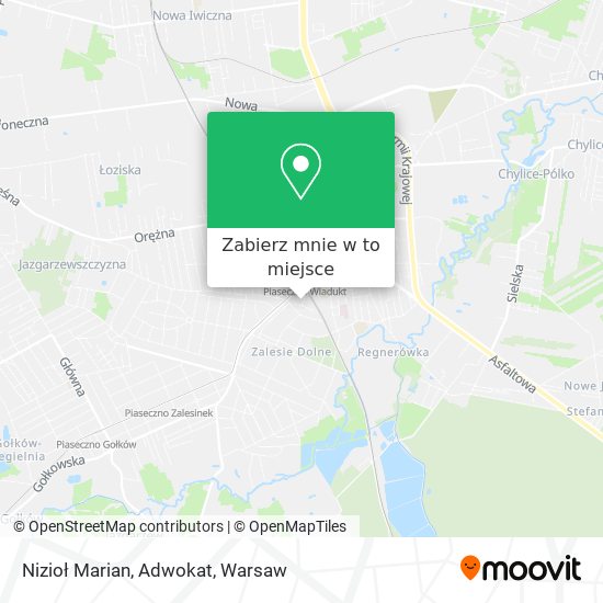 Mapa Nizioł Marian, Adwokat