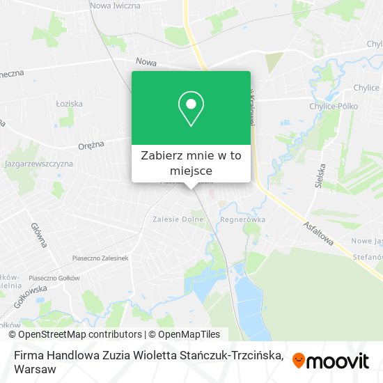 Mapa Firma Handlowa Zuzia Wioletta Stańczuk-Trzcińska