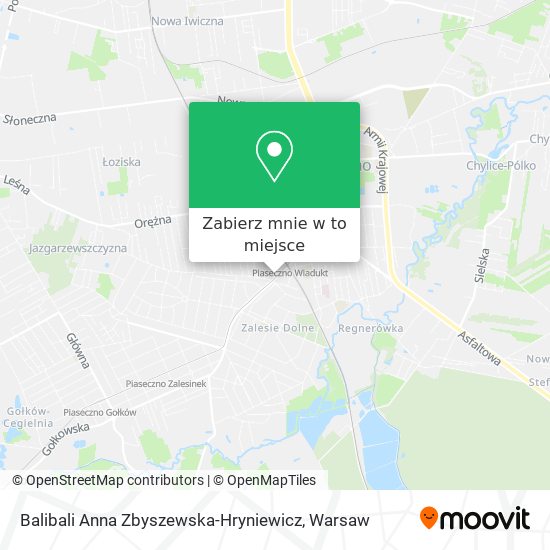 Mapa Balibali Anna Zbyszewska-Hryniewicz