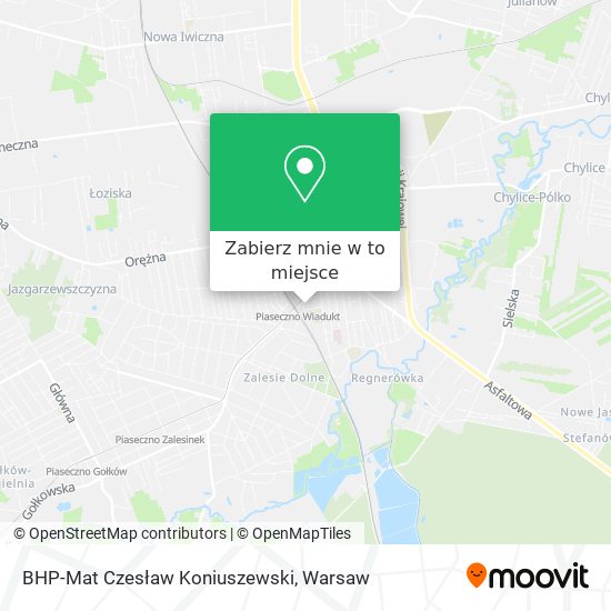 Mapa BHP-Mat Czesław Koniuszewski