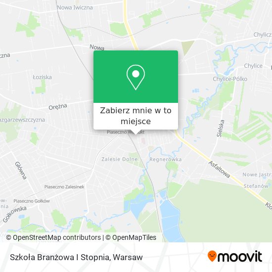 Mapa Szkoła Branżowa I Stopnia