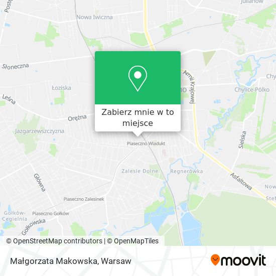 Mapa Małgorzata Makowska