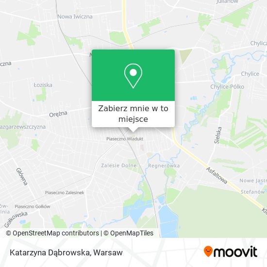 Mapa Katarzyna Dąbrowska