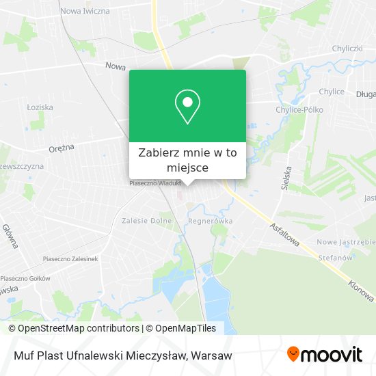 Mapa Muf Plast Ufnalewski Mieczysław