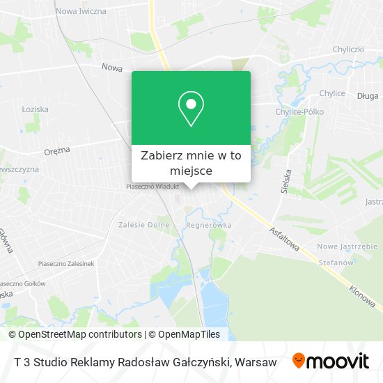 Mapa T 3 Studio Reklamy Radosław Gałczyński