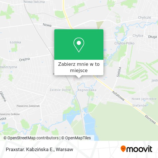 Mapa Praxstar. Kabzińska E.