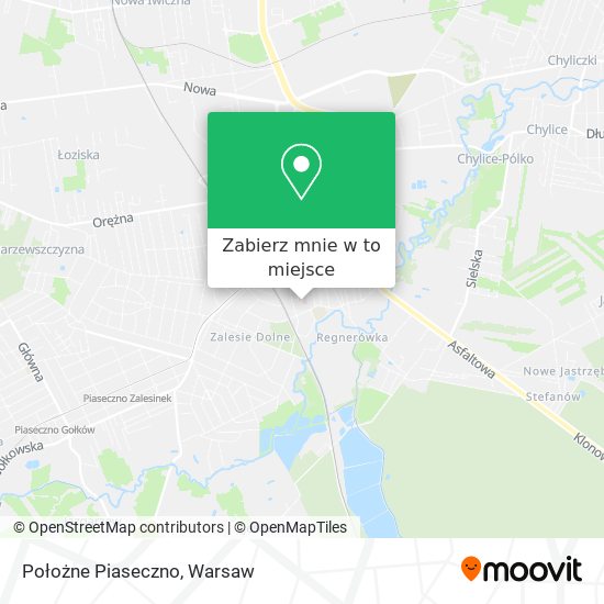 Mapa Położne Piaseczno