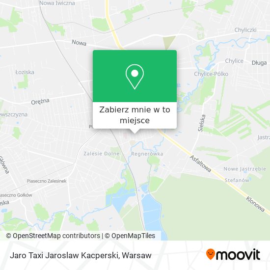 Mapa Jaro Taxi Jaroslaw Kacperski