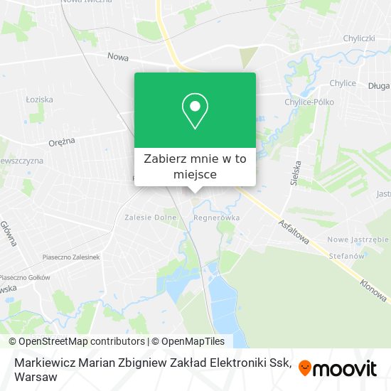 Mapa Markiewicz Marian Zbigniew Zakład Elektroniki Ssk