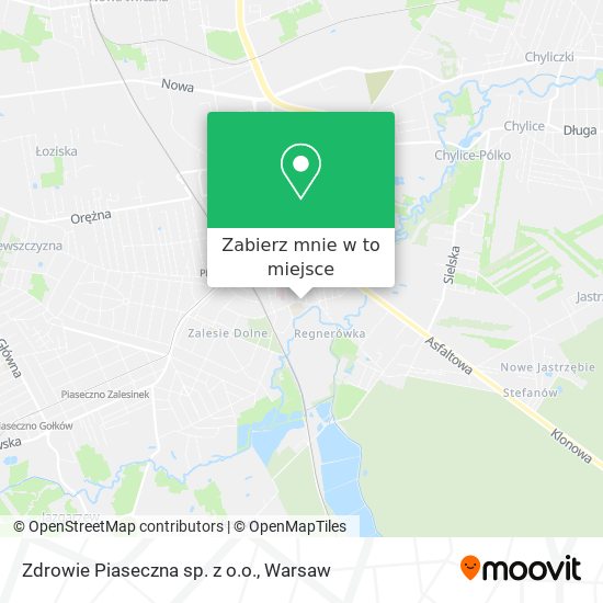 Mapa Zdrowie Piaseczna sp. z o.o.