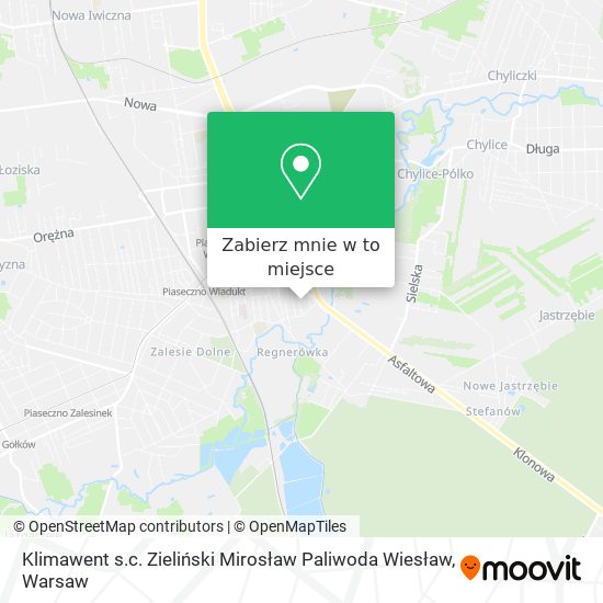 Mapa Klimawent s.c. Zieliński Mirosław Paliwoda Wiesław