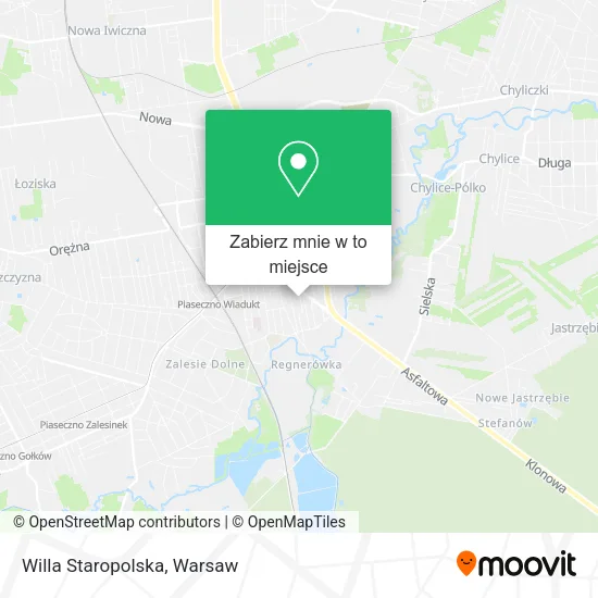 Mapa Willa Staropolska