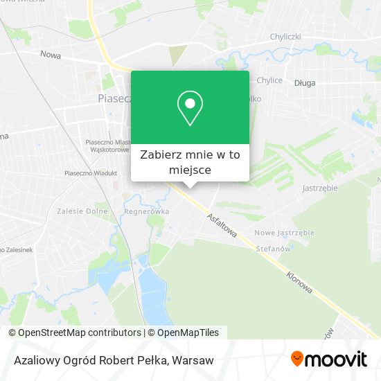 Mapa Azaliowy Ogród Robert Pełka