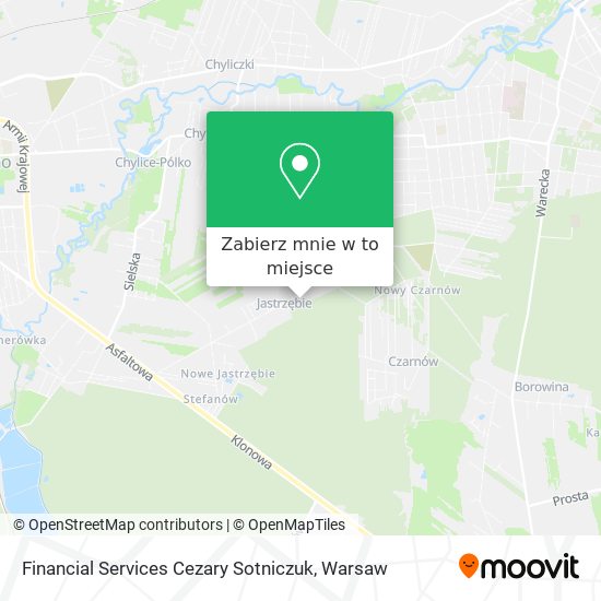 Mapa Financial Services Cezary Sotniczuk