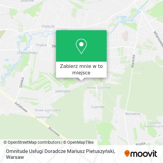 Mapa Omnitude Usługi Doradcze Mariusz Pietuszyński