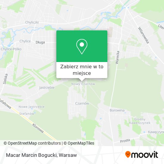 Mapa Macar Marcin Bogucki