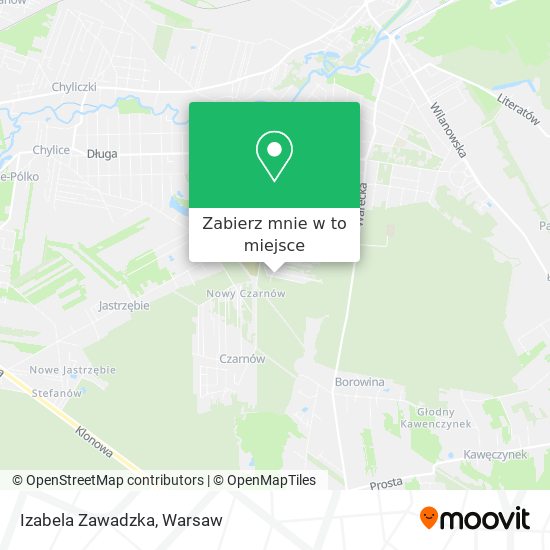 Mapa Izabela Zawadzka