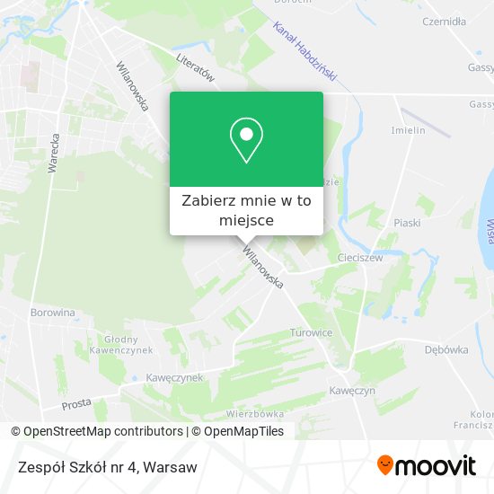 Mapa Zespół Szkół nr 4