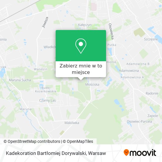 Mapa Kadekoration Bartłomiej Dorywalski